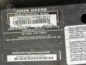 2014 John Deere Gator XUV 825i 4WD Utility Cart Pre Owned For Sale (7)