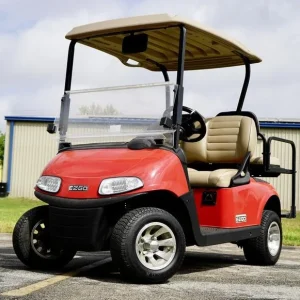 2017 E Z GO RXV 48V Red for Sale (1)
