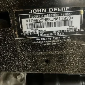 2018 John Deere Gator XUV 825M S4 4WD Utility Cart Pre Owned For Sale (1)