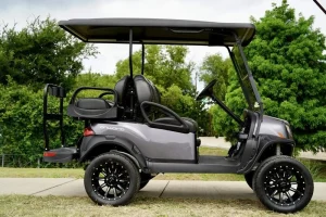 2023 CLUB CAR Onward 4 Passenger Lifted HP Lithium Metallic Midnight Silver for Sale (2)