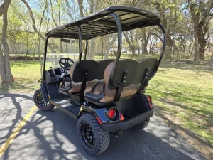 2025 E Z GO Liberty ELiTE 2 2 Black for Sale (9)