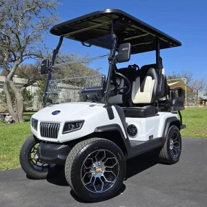 2025 EVolution D5 Ranger 2+2 Plus White Golf Cart for Sale 10 (1)