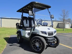 2025 EVolution D5 Ranger 2+2 Plus White Golf Cart for Sale 10 (14)