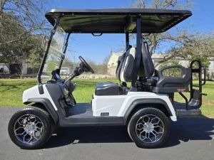 2025 EVolution D5 Ranger 2+2 Plus White Golf Cart for Sale 10 (2)