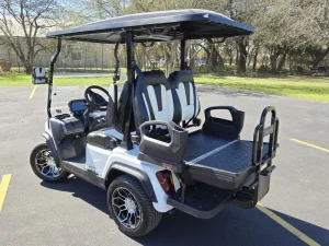2025 EVolution D5 Ranger 2+2 Plus White Golf Cart for Sale 10 (7)