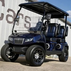 2025 EVolution D5 Ranger 4 Plus Golf Cart Blue for Sale (1)