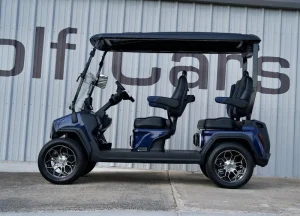 2025 EVolution D5 Ranger 4 Plus Golf Cart Blue for Sale (2)