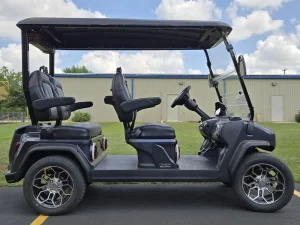 2025 EVolution D5 Ranger 4 Plus Grey Golf Cart for Sale (10)