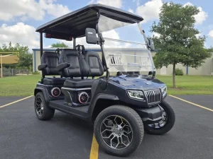 2025 EVolution D5 Ranger 4 Plus Grey Golf Cart for Sale (2)