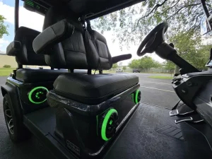 2025 EVolution D5 Ranger 4 Plus Grey Golf Cart for Sale (4)