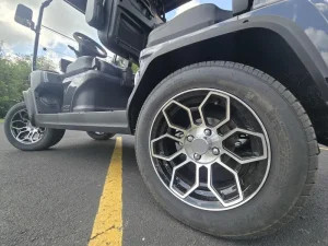 2025 EVolution D5 Ranger 4 Plus Grey Golf Cart for Sale (7)