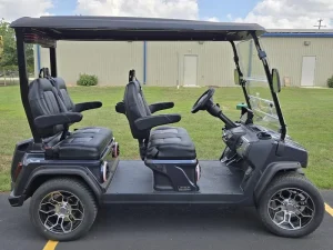 2025 EVolution D5 Ranger 4 Plus Grey Golf Cart for Sale (8)
