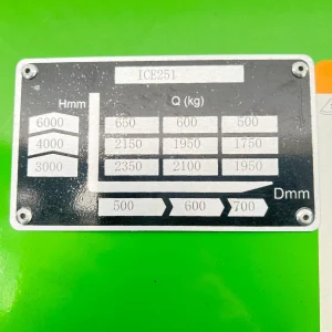 2025 Lithium GREENPOWER Eco25 Electric Forklift for Sale (2)