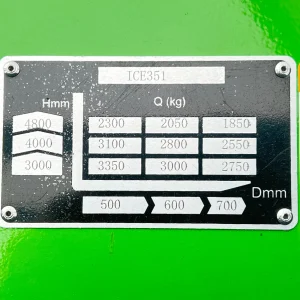 2025 Lithium GREENPOWER Eco35 Electric Forklift 4800mm Lift for Sale (2)