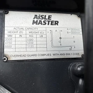 AisleMaster 15NE Electric Articulated Forklift For Sale10 (12)