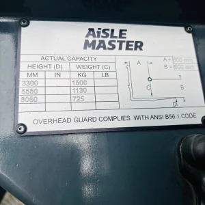 AisleMaster AM15NE Electric Articulated Forklift For Sale11 (13)