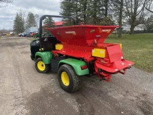 John Deere ProGator 2020A Utility Cart with Tycrop 180 Top Dresser Pre Owned For Sale (4)