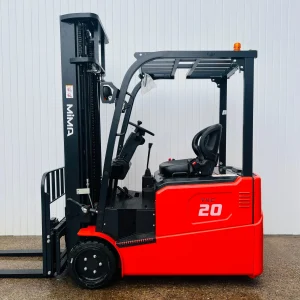 New MiMA TKC20 3 Wheel Lithium Forklift – 4 8m to 5 5m Lift For Sale (1)
