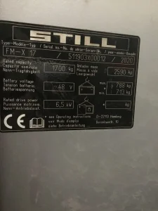 STILL FMX17 Reach Forklift Truck for Sale22 (2)