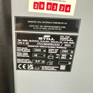 STILL FMX20 Reach Forklift Truck for Sale11 (2)