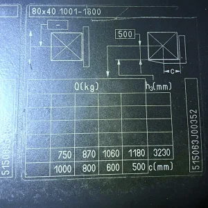STILL RX50 13 3 Wheel Electric Forklift – 3270mm Lift For Sale (2)