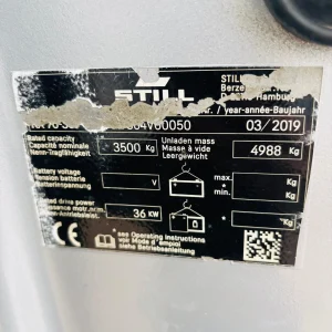 Used Still RX70 35 Diesel Forklift for Sale (19)